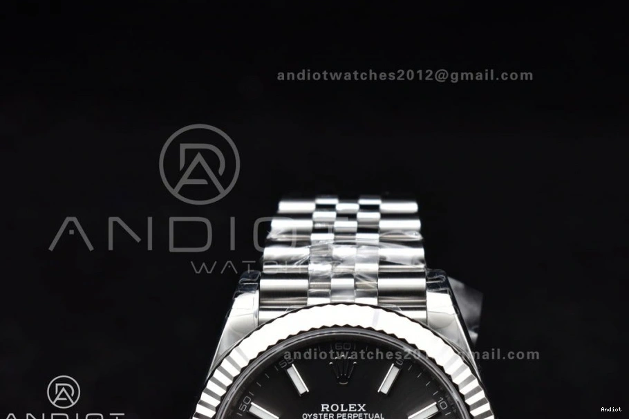 41 Jubilee Steel VS3235 1:1 Bracelet Dial 126334 Best Stick On DateJust 904L VSF Edition SS Grey 0324